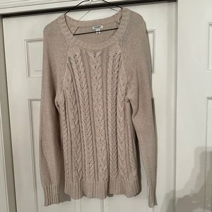 Tan sweater